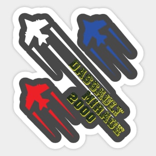 Dassault mirage Sticker